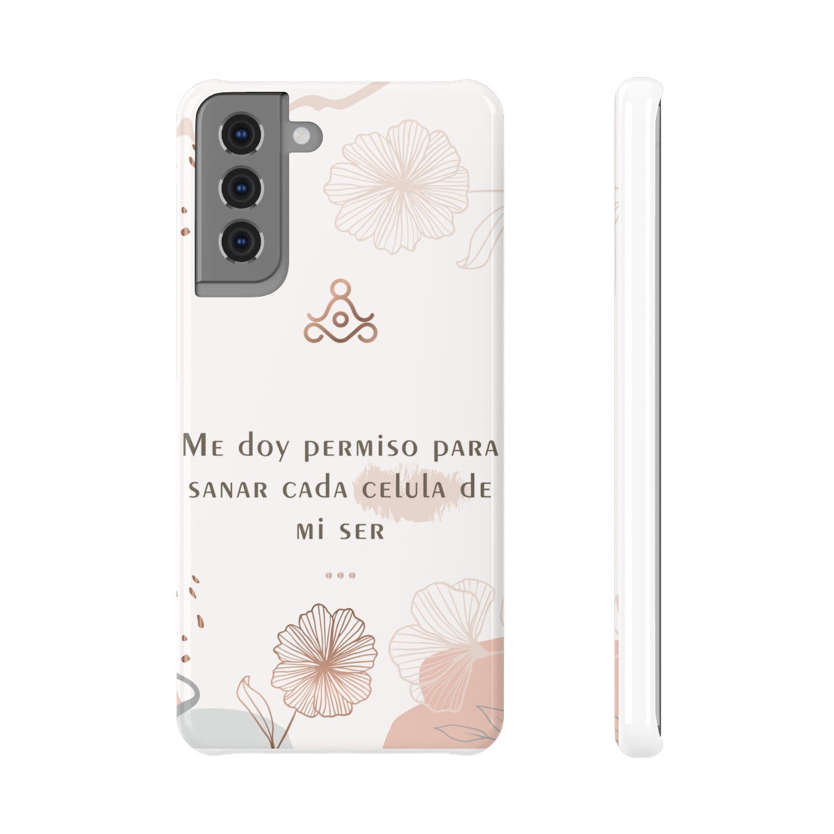 AFIRMACIONES CON PROPOSITO - GALAXY SLIM SNAP CASE