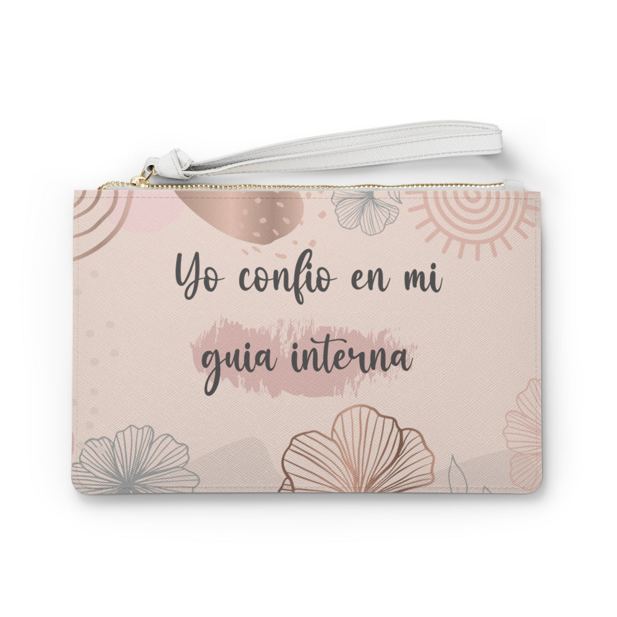 AFIRMACIONES CON PROPÓSITO CLUTCH BAG
