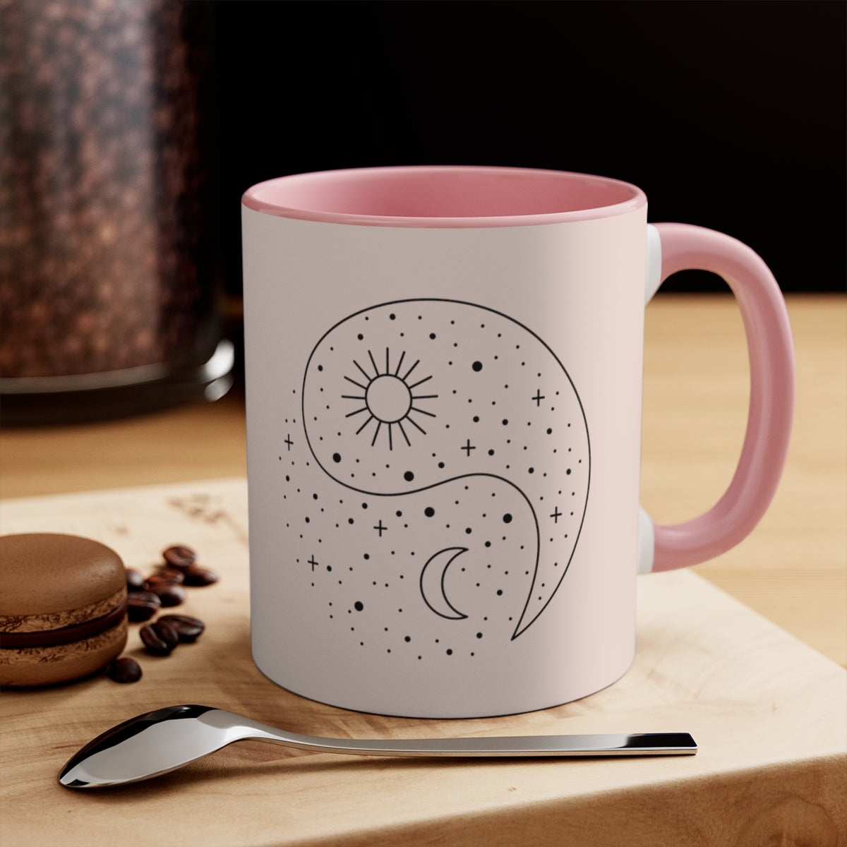 MEDITA CON PROPÓSITO - YIN & YANG 11OZ MUG