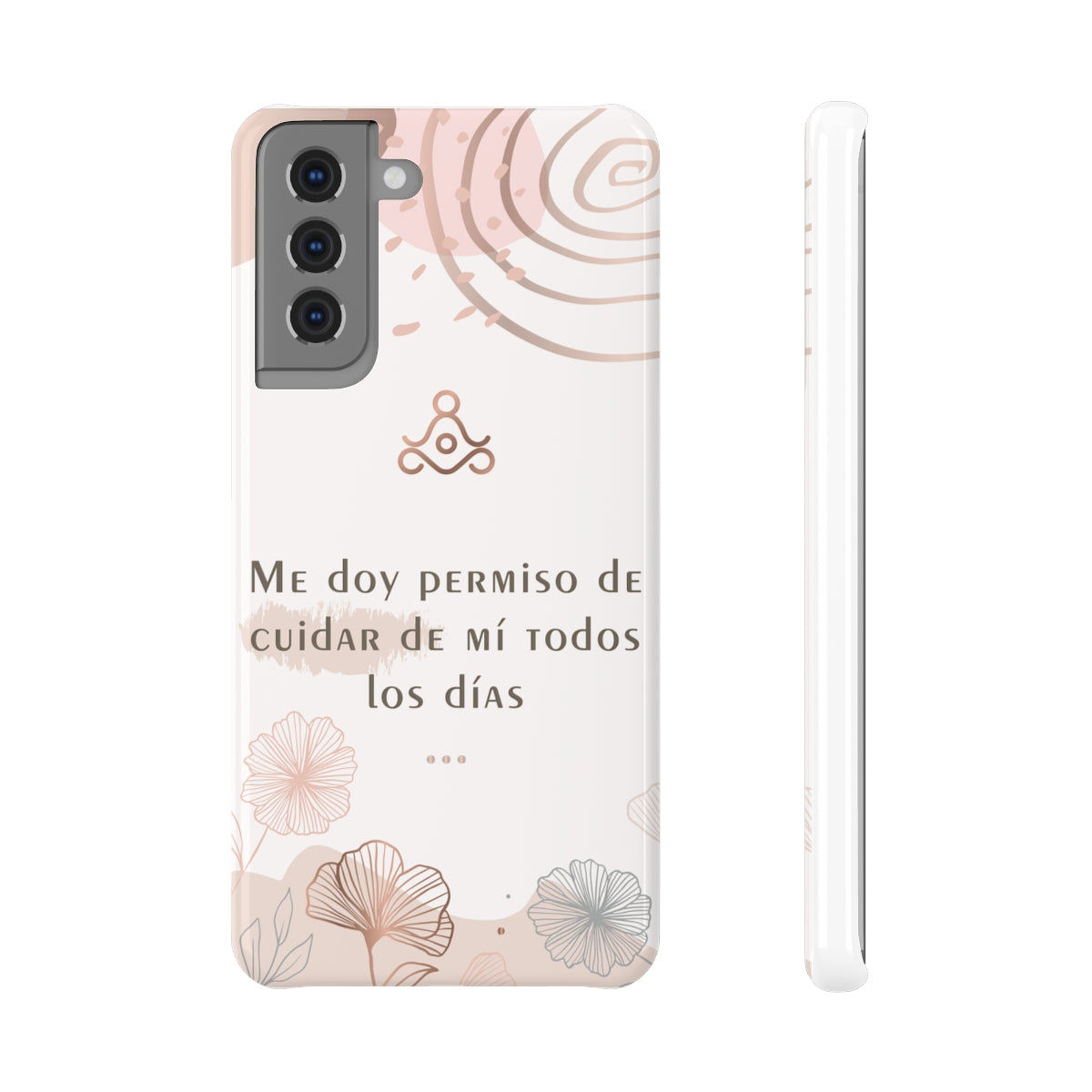 AFIRMACIONES CON PROPOSITO - GALAXY SLIM SNAP CASE