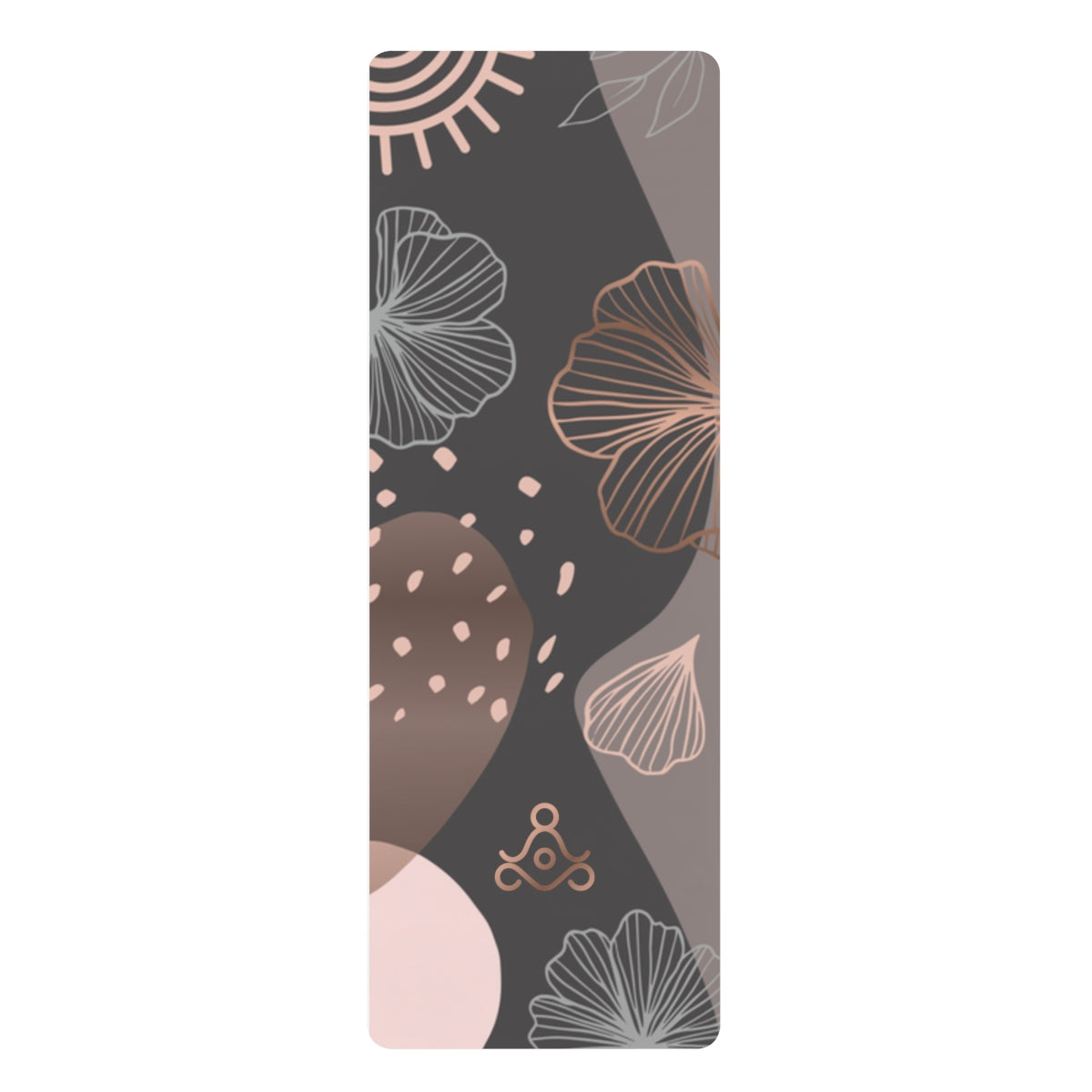AFIRMACIONES CON PROPÓSITO GRAY YOGA MAT - CUSTOMIZE YOUR NAME