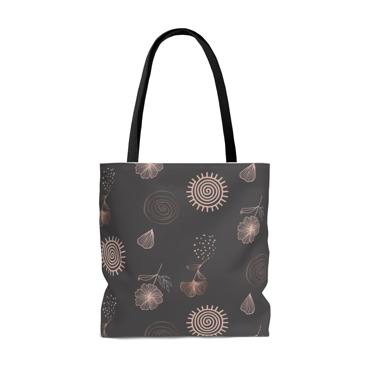 AFIRMACIONES CON PROPÓSITO AWAKEN VIBRATIONS GRAY TOTE BAG