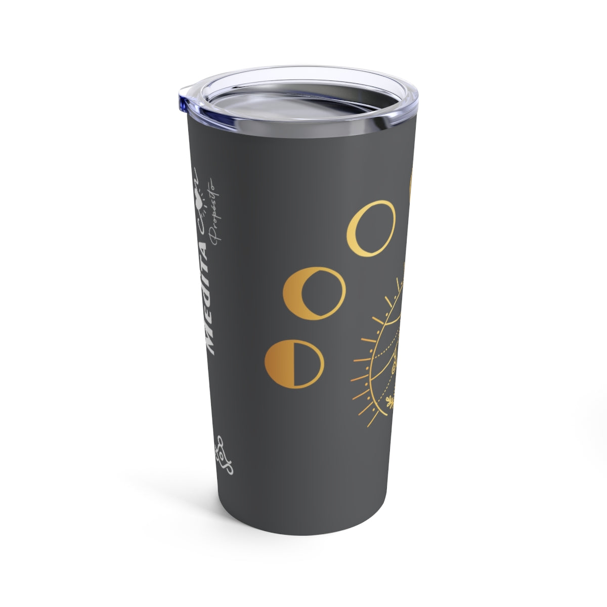 MEDITA CON PROPÓSITO - MIND WOMAN TUMBLER