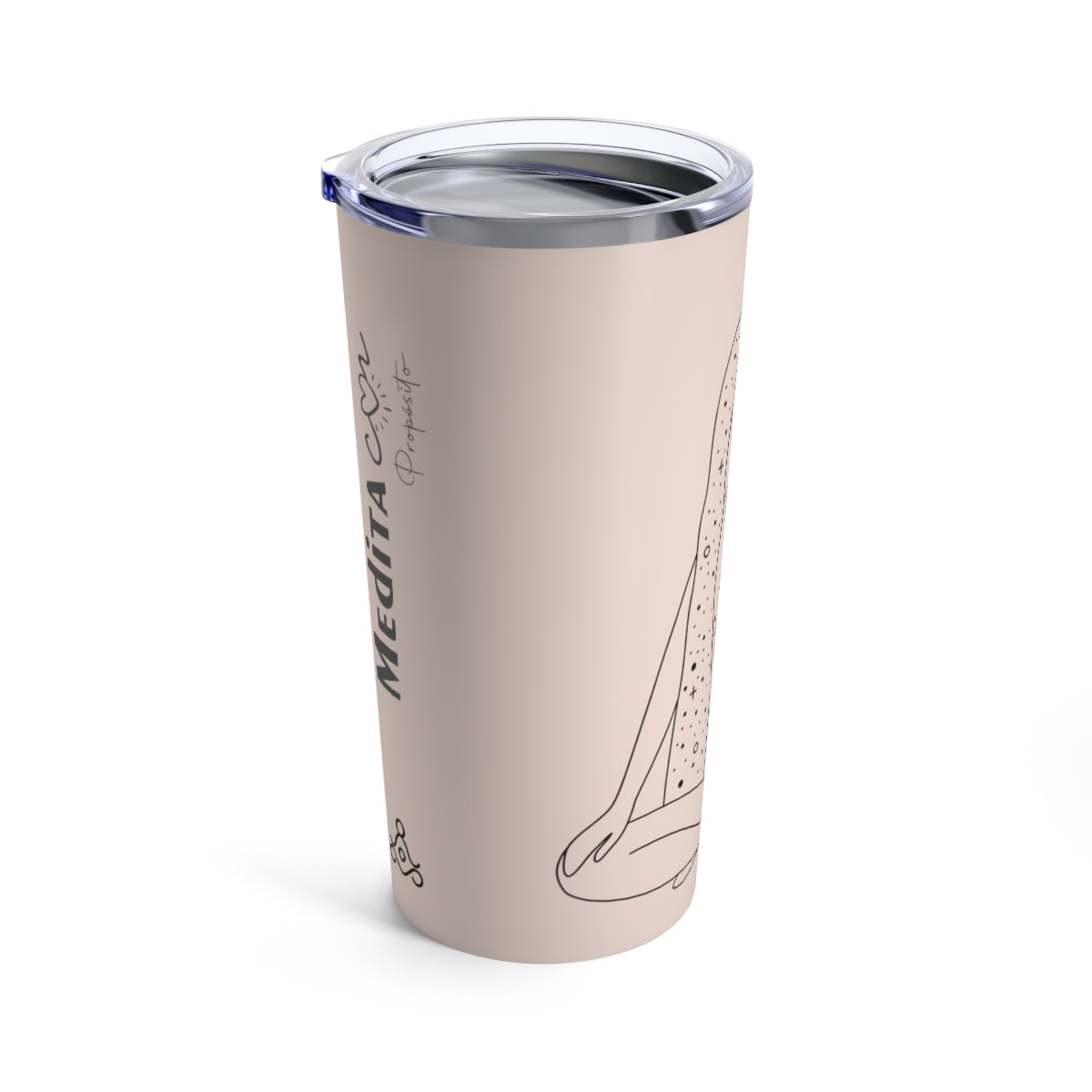 MEDITA CON PROPÓSITO - WOMAN & NATURE TUMBLER