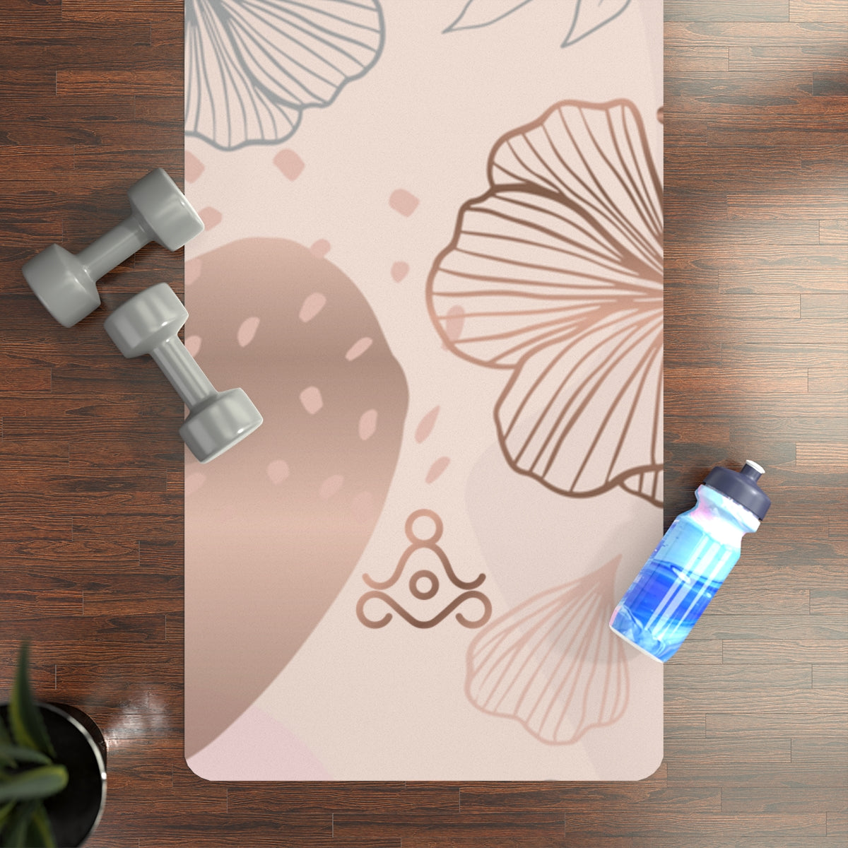 AFIRMACIONES CON PROPÓSITO PINK YOGA MAT - CUSTOMIZE YOUR NAME