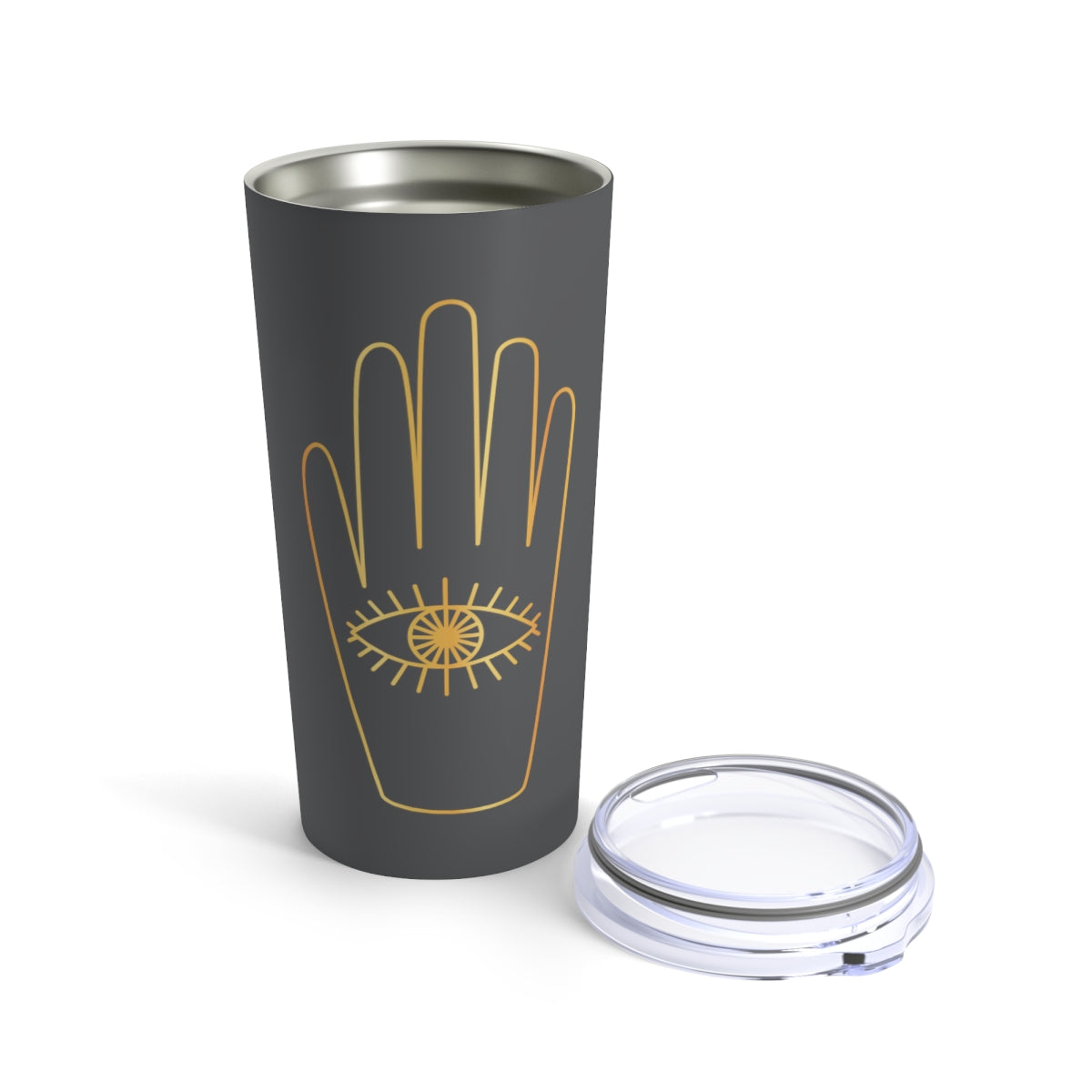 MEDITA CON PROPÓSITO - SPIRITUAL HAND TUMBLER