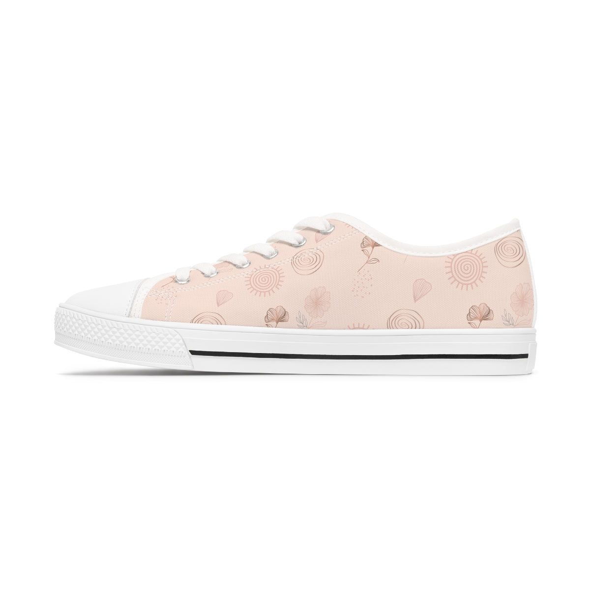 AFIRMACIONES CON PROPÓSITO PINK LOW TOP SNEAKERS