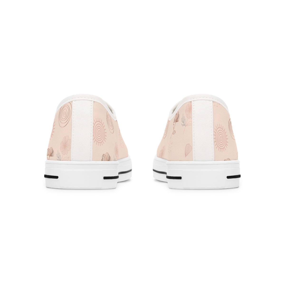 AFIRMACIONES CON PROPÓSITO PINK LOW TOP SNEAKERS