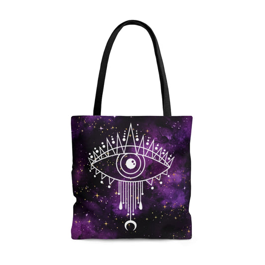 MYSTERIOUS GARDEN - EVIL EYE HEALTH PROTECTION TOTE BAG