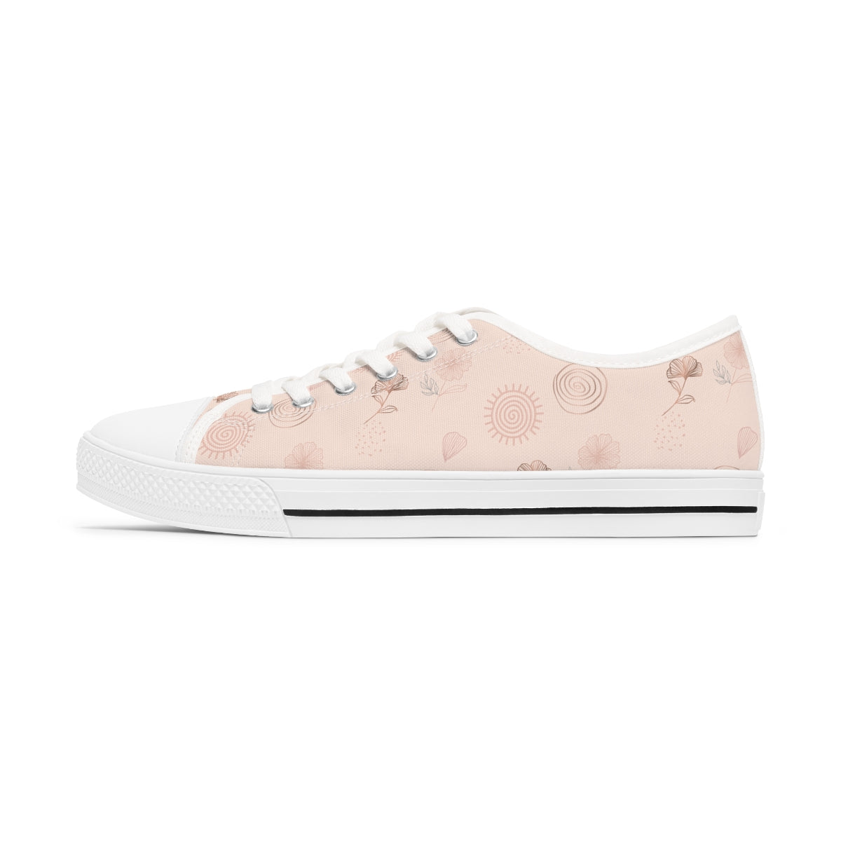 AFIRMACIONES CON PROPÓSITO PINK LOW TOP SNEAKERS