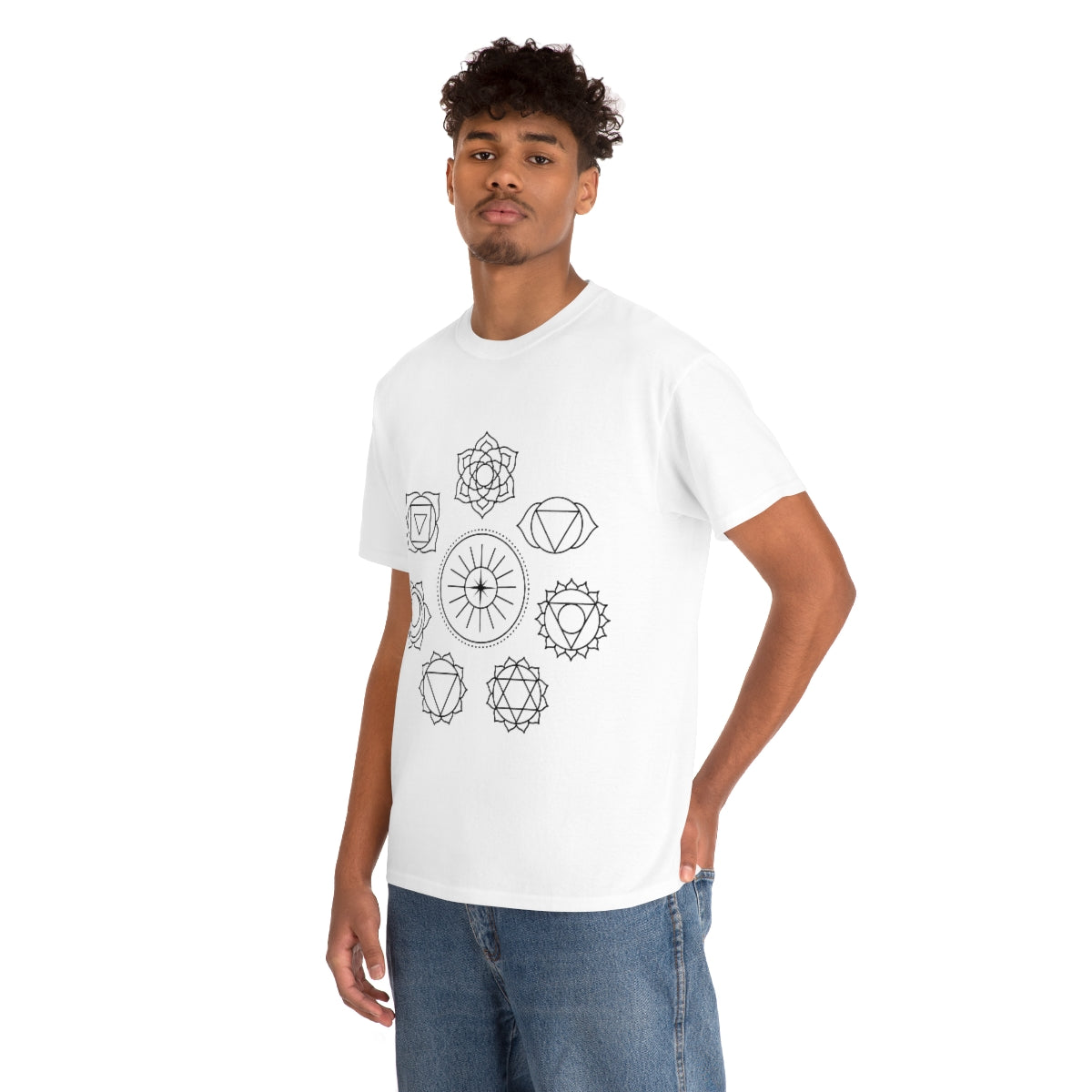 MEDITA CON PROPÓSITO - CHAKRAS TEE