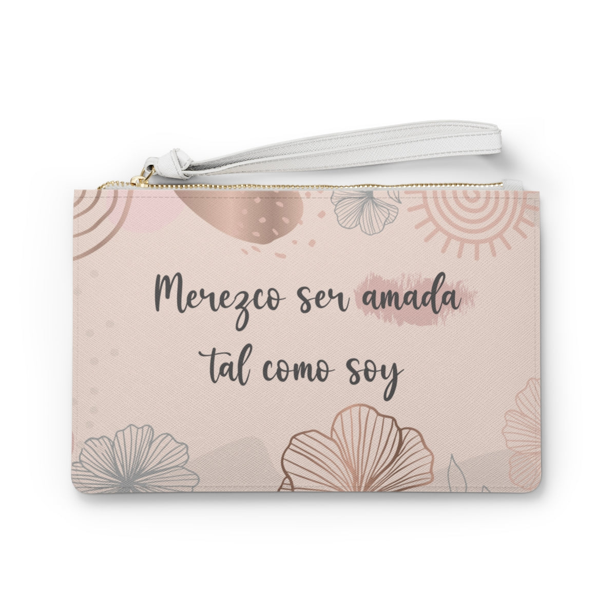 AFIRMACIONES CON PROPÓSITO CLUTCH BAG