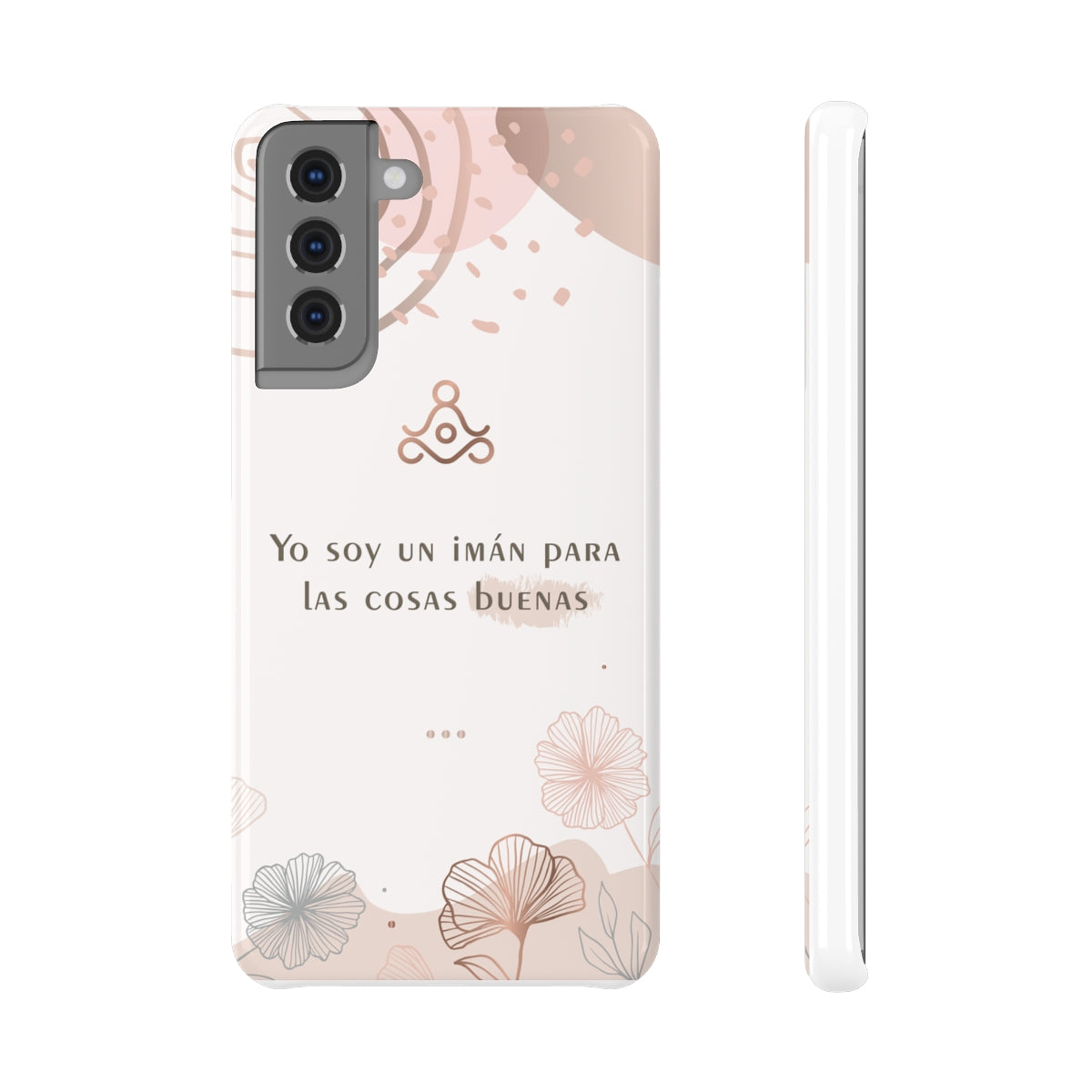 AFIRMACIONES CON PROPOSITO - GALAXY SLIM SNAP CASE