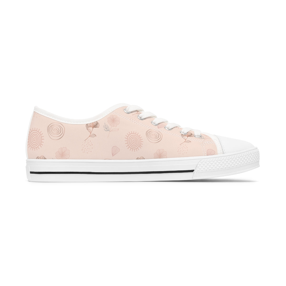 AFIRMACIONES CON PROPÓSITO PINK LOW TOP SNEAKERS