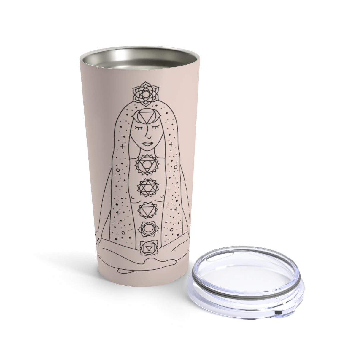 MEDITA CON PROPÓSITO - WOMAN & NATURE TUMBLER