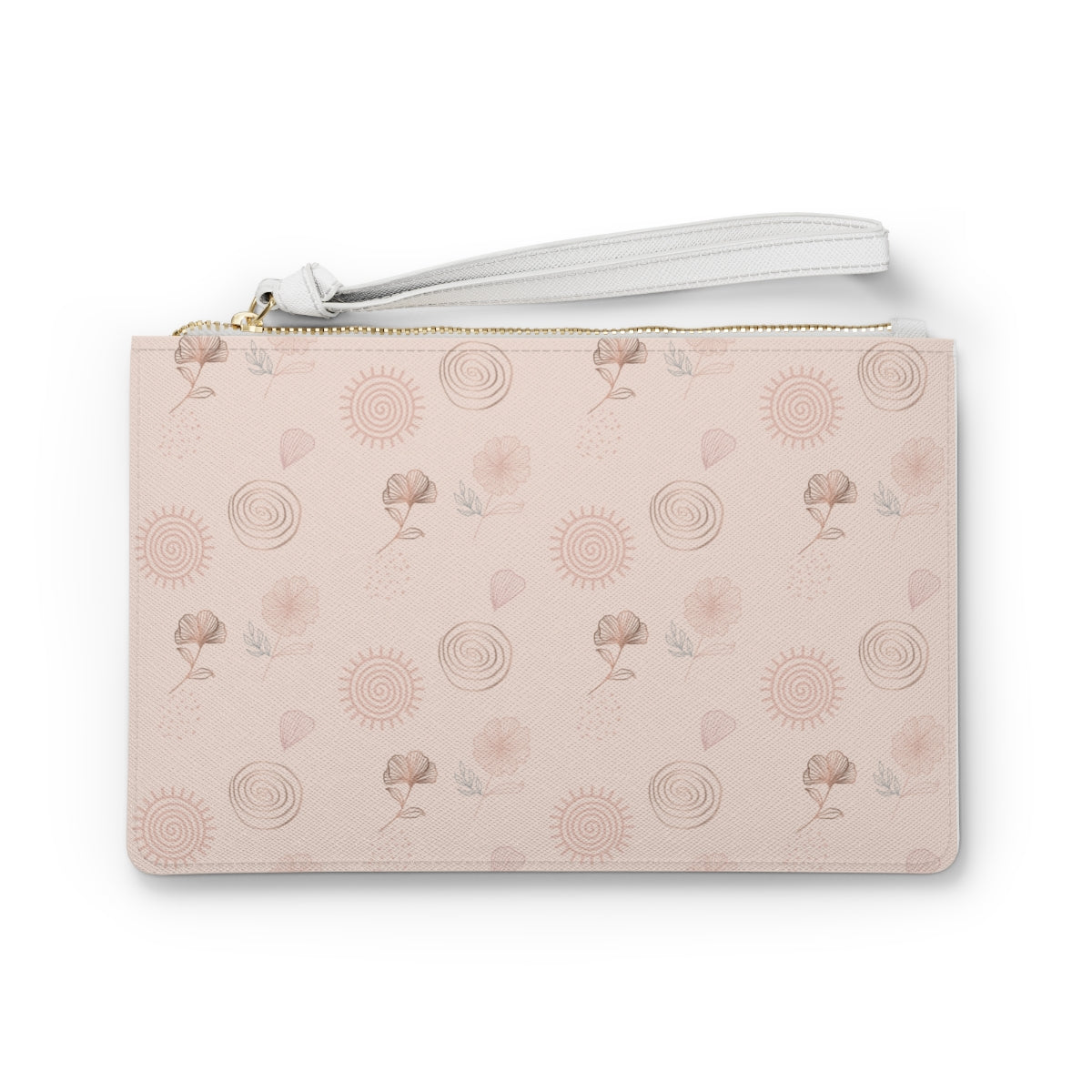 AFIRMACIONES CON PROPÓSITO AWAKEN VIBRATIONS PINK CLUTCH BAG
