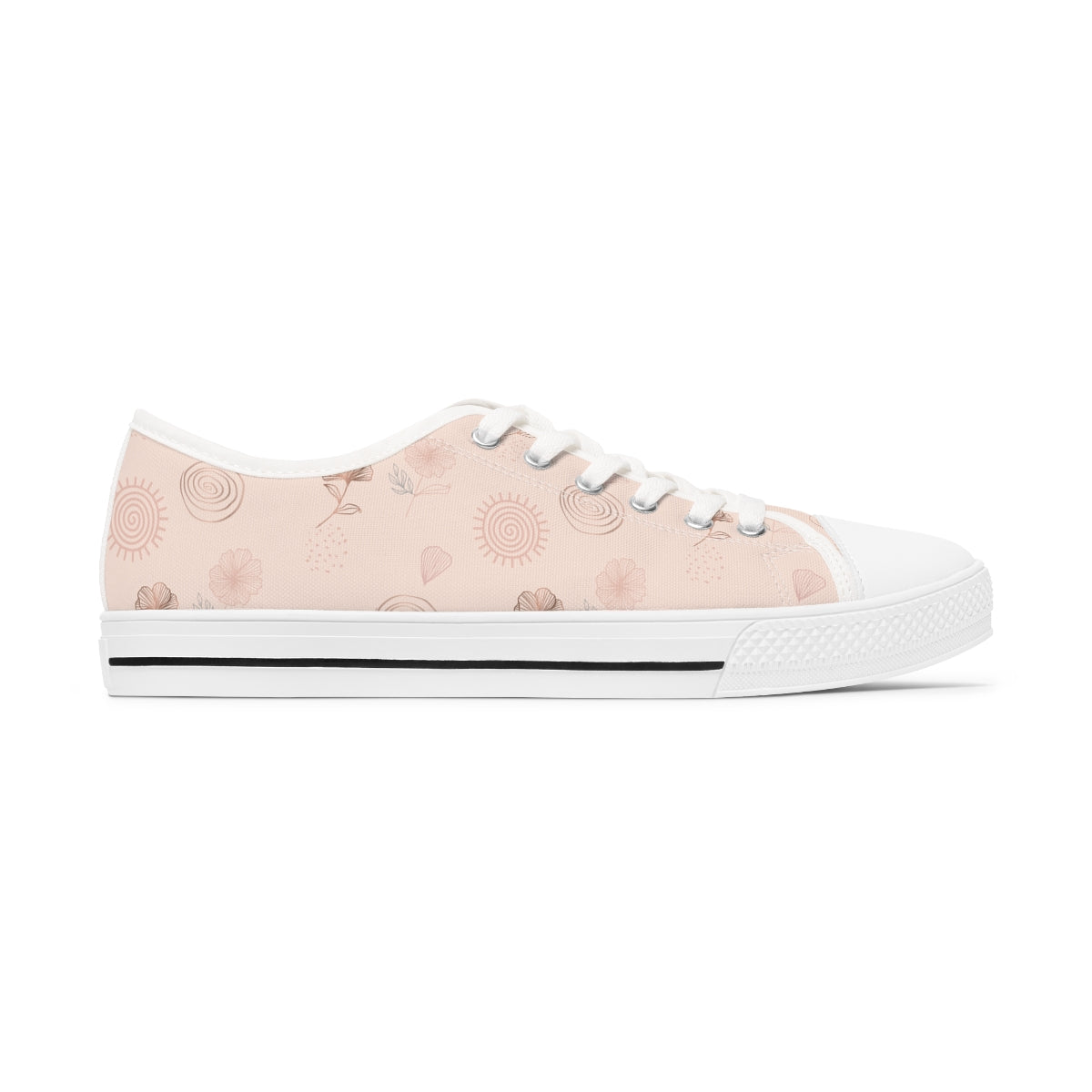 AFIRMACIONES CON PROPÓSITO PINK LOW TOP SNEAKERS