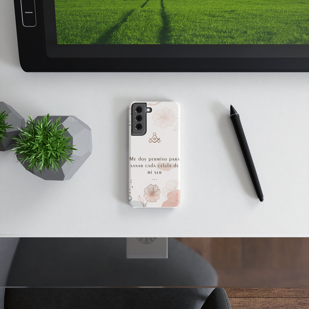 AFIRMACIONES CON PROPOSITO - GALAXY SLIM SNAP CASE