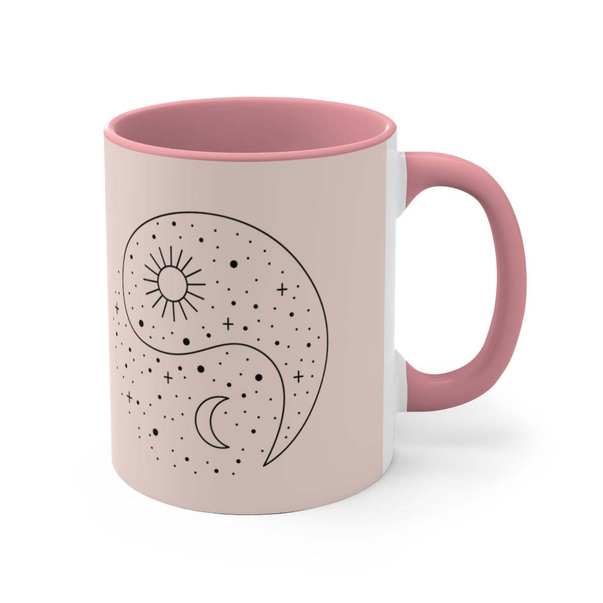 MEDITA CON PROPÓSITO - YIN & YANG 11OZ MUG