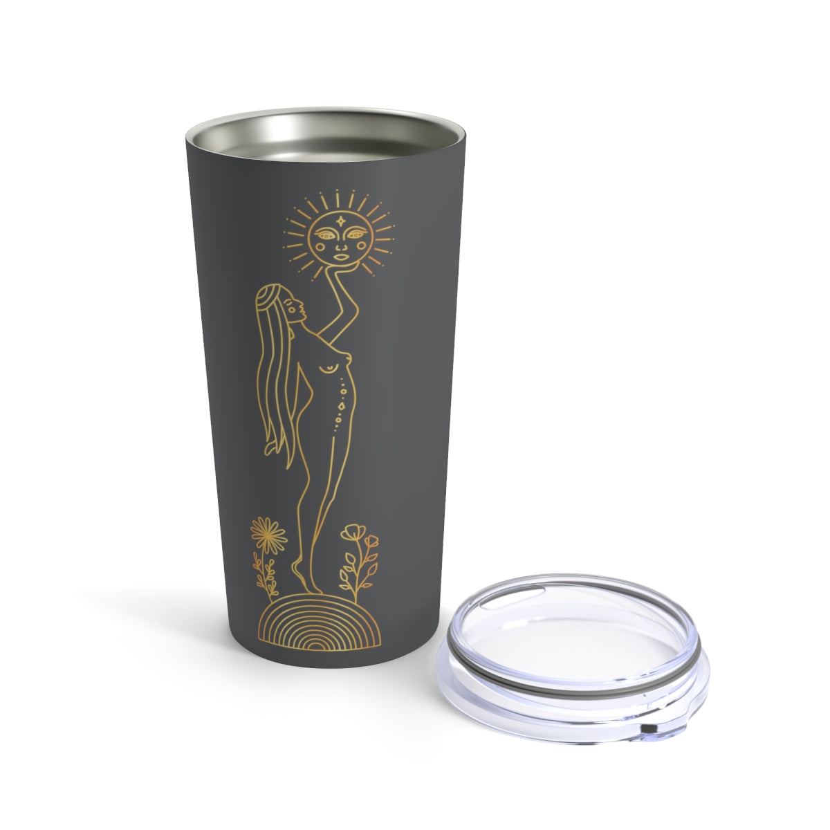 MEDITA CON PROPÓSITO - SUNNY WOMAN TUMBLER