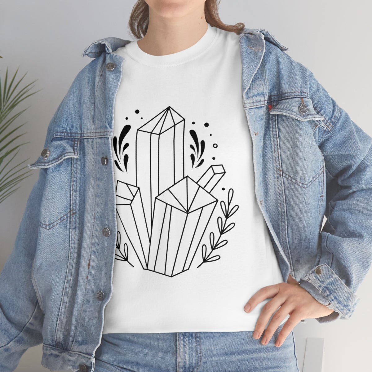 MEDITA CON PROPÓSITO - CRYSTALS TEE