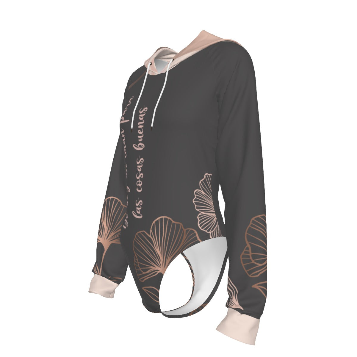 AFIRMACIONES CON PROPÓSITO HOODED BODYSUIT