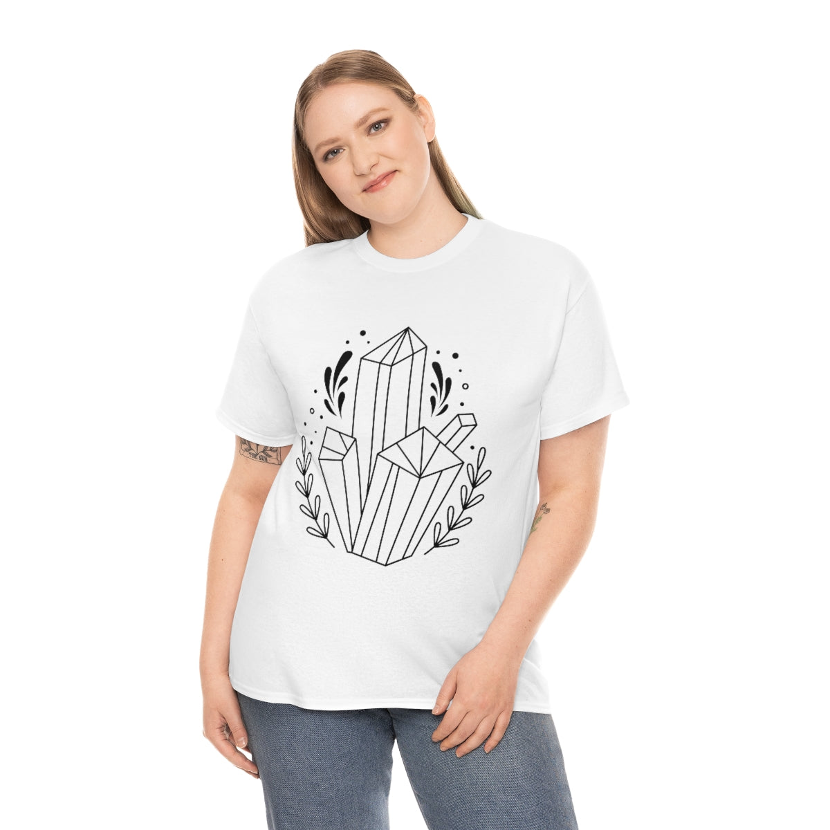 MEDITA CON PROPÓSITO - CRYSTALS TEE
