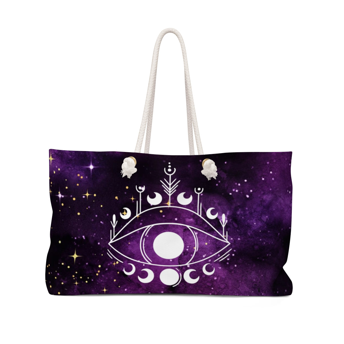 MYSTERIOUS GARDEN - EVIL EYE POWER AND PROSPERITY PROTECTION WEEKENDER BAG