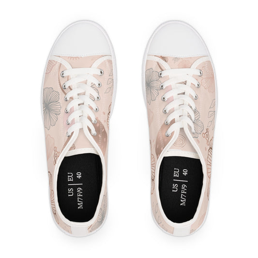 AFIRMACIONES CON PROPÓSITO PINK LIFE LOW TOP SNEAKERS