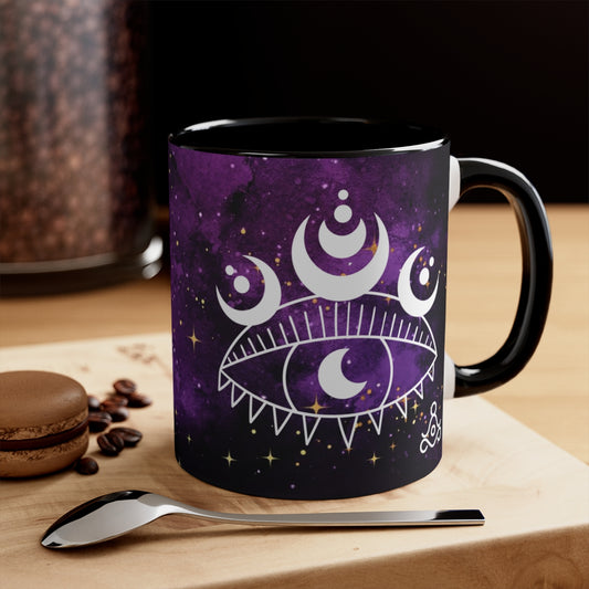 MYSTERIOUS GARDEN - EVIL EYE SUCCESS PROTECTION 11OZ MUG